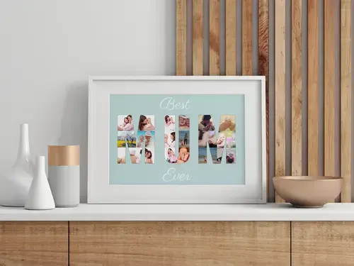 Collage Foto "Miglior Mamma di Sempre"