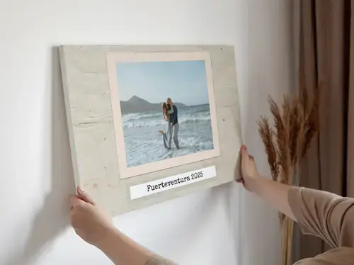 Collage fotografica città in stile Polaroid