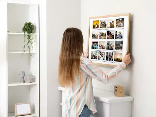 Amici in Collage Polaroid Personalizzata