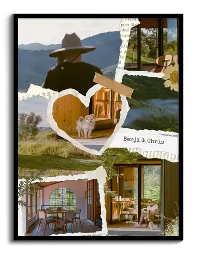 Collage scrapbook momenti preferiti