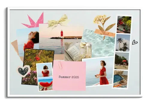 Collage Scrapbook Sunny di viaggio