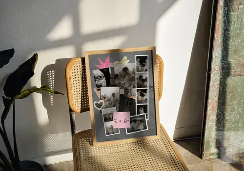 Collage scrapbook matrimonio Sunny