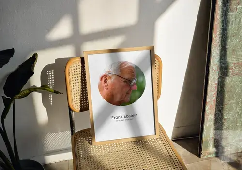 Foto Commemorativo Rotondo Personalizzabile