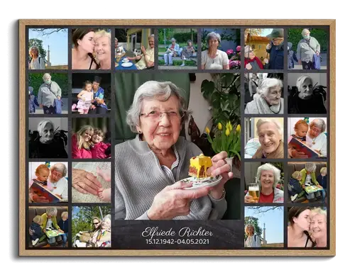 Crea la tua Collage Ricordo con Foto Personalizzate