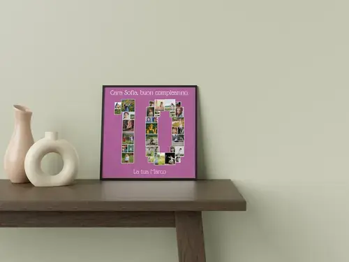 Poster Collage Numerica Personalizzabile