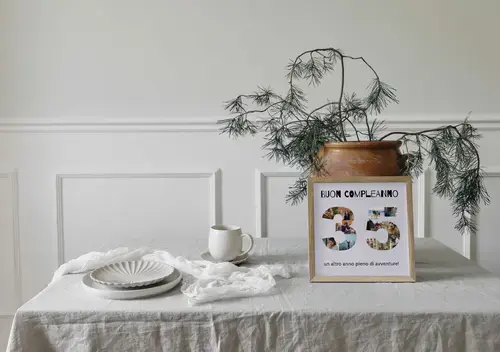 Collage Foto "35" Compleanno Personalizzabile