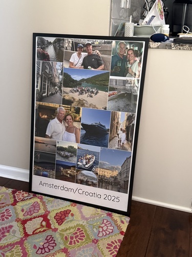 Foto del cliente Becca per la recensione Stampa Fotocollage Poster 24x36"