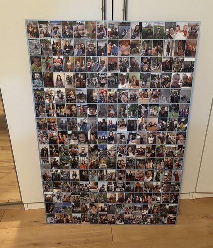 Foto del cliente Lukas per la recensione Stampa Fotocollage Schiuma rigida 70x100cm