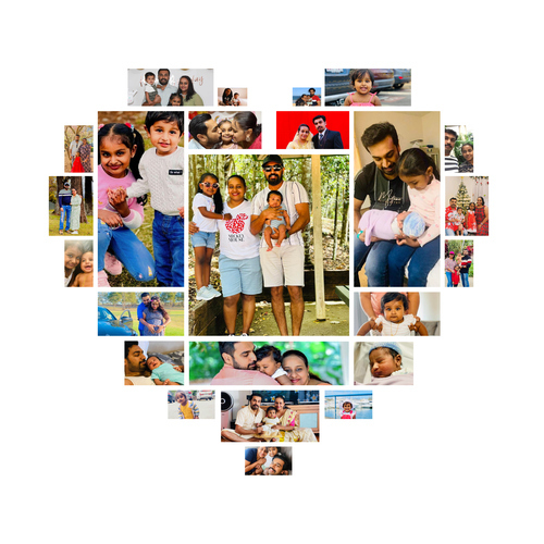 Foto del cliente Melvin per la recensione Fotocollage come download