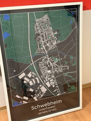 Foto del cliente Simon per la recensione Mappa della città come download