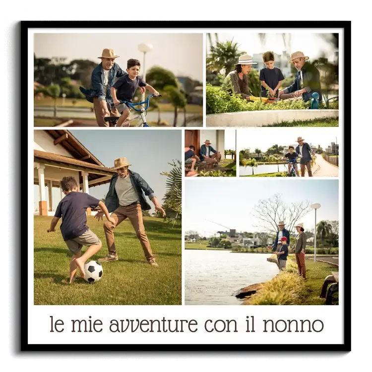Regalo per nonni le mie avventure con il nonno