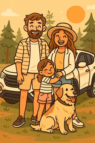 Foto trasformata in stile Sticker